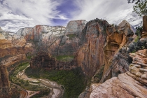 Zion National Park - Angels Landing Next time we go were going down the left face Australian style 