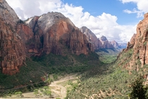 Zion National Park on the way to Angels Landing 
